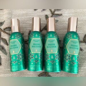 Fresh Balsam Room Spray 4 pack. White Barn   Bath and Body Works